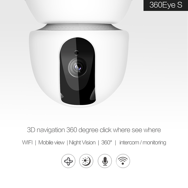 720P wireless webcam indoor surveillance camera